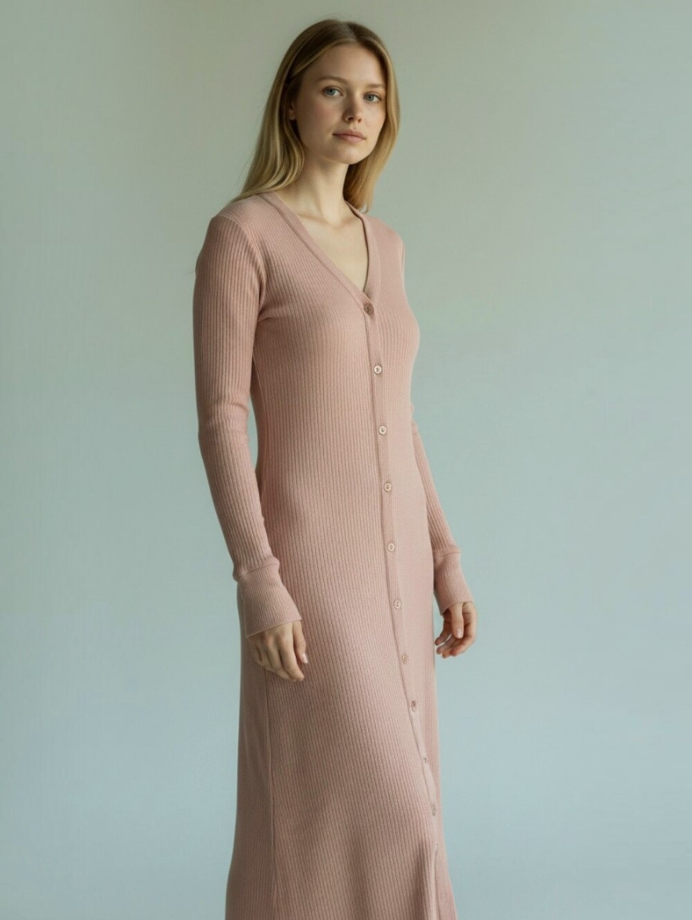 J. Crew Women's Ribbed Button-Front Midi Dress in Luxury Camel - Sz Medium